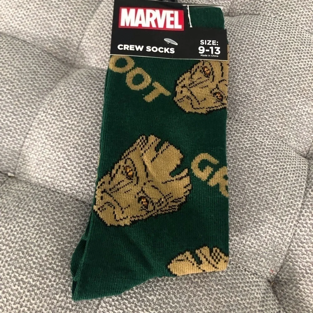 Marvel Groot crew socks